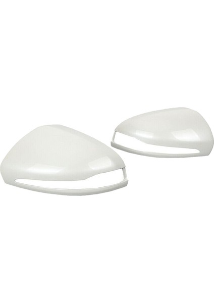 Beyaz Dikiz Aynası Kapağı Kapağı Yan Kanat Ayna Kapağı Ces Glc Sınıfı W205 W213 W222 X253 ile Uyumlu Olarak Değiştirin (Yurt Dışından)