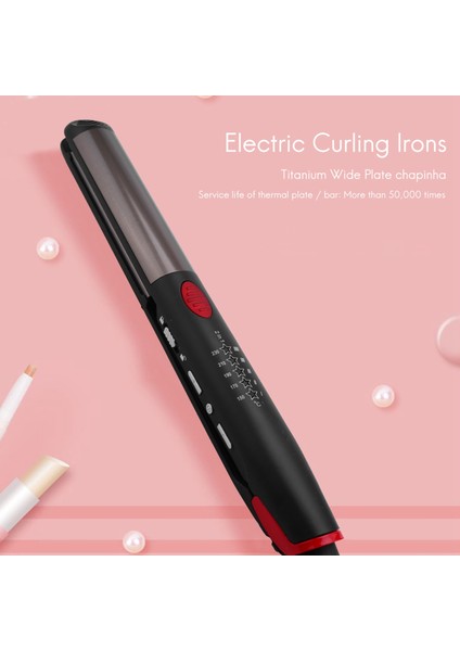 Bize Tak LED Ekran Anyonlar Saç Düzleştirici Sıcaklık Elektrikli Curling Ütüler Geniş Plaka Şekillendirici Araçları Siyah (Yurt Dışından) modelleri