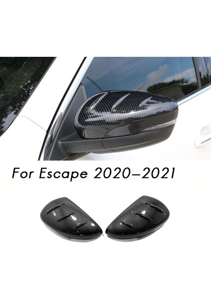 Abs Karbon Fiber Dikiz Aynası Konut Kapak Dekoratif Koruma Kapağı Escape 2020 2021 Oto Aksesuarları ile Uyumlu (Yurt Dışından) fiyatları