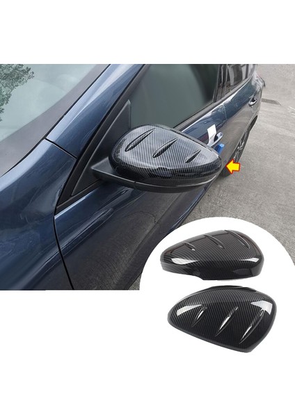 Abs Karbon Fiber Dikiz Aynası Konut Kapak Dekoratif Koruma Kapağı Escape 2020 2021 Oto Aksesuarları ile Uyumlu (Yurt Dışından) fırsatları