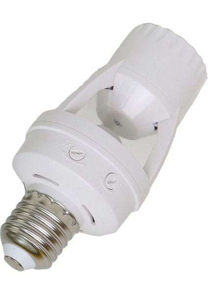 Декоративное ОСВЕЩЕНИЕ,E27 LED 220V Vida Ampul Tutucu LED Pır Kızılötesi Hareket Sensörü Lamba Anahtar Soketi Tanımlama E27 Hareket Sensörü (Yurt Dışından)