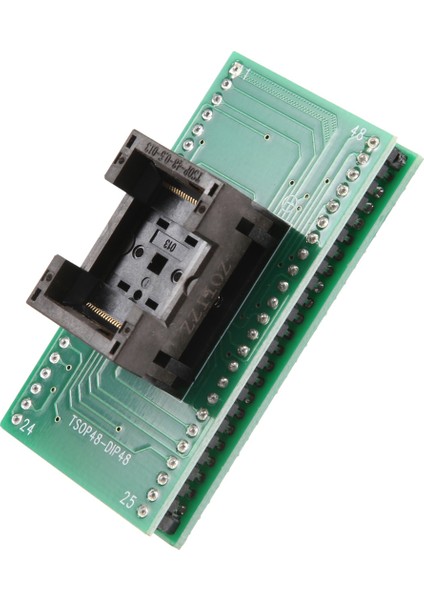 TSOP48 - DIP48 Adaptörü TSOP48 Soketi, RT809H ile Uyumlu ve Xeltek USB Mini Hesap Makinesi Programlayıcısı ile Uyumlu (Yurt Dışından)