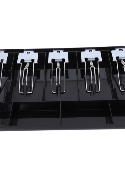 2x 5-Izgara Para Nakit Para Kayıt Ekleme Tepsisi Değiştirme Kasiyer Çekmece Depolama Kayıt Tepsisi Kutusu Sınıflandır Mağaza (Yurt Dışından) indirimleri