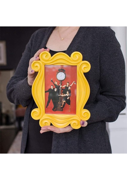 Декоративные Подарки,3x El Yapımı Monica Kapı Çerçevesi Ahşap Sarı Fotoğraf Çerçeveleri Koleksiyon Ev Dekor Koleksiyonu Cosplay Hediye (Yurt Dışından)