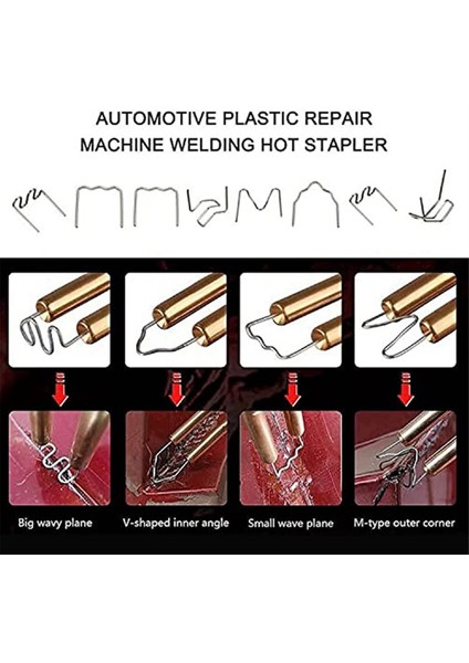 Многоцелевые НАБОРЫ,1600 Adet Sıcak Zımba Dalga Tamir Zımba Tampon Araba Araçları Kaporta Onarım 0.6mm ve 0.8mm Standart Ön Kesim Makinesi Kaynak (Yurt Dışından)