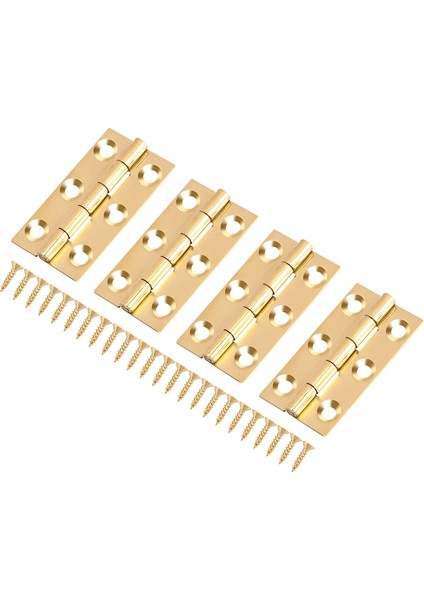 Многоцелевые Наборы,4 Parça Prinç Kalça Menteşe 5.1 cm Dolap Kapaklarına Uygun, Gövde Yuvarlak Köşe Zıvana Vidalı Pirinç Menteşeler (Yurt Dışından) fırsatları