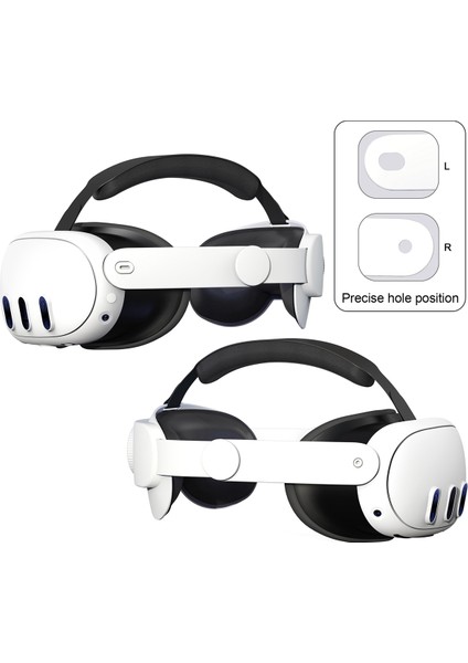 3 Vr Kafa Bandı ile Uyumlu Masa Başlıkları ile Uyumlu Ayarlanabilir Kafa Bandı Vr Aksesuarları-Beyaz (Yurt Dışından) fırsatları