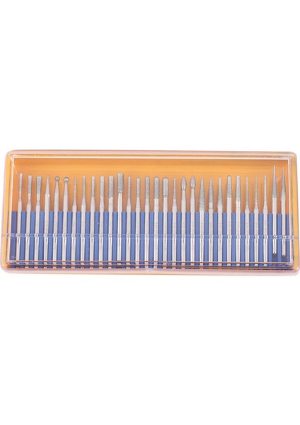 Многоцелевые Наборы,60 Adet Bur Elmas Taşlama Kafa Seti Kaplamalı Oyma Çapakları Döner Aracı Bit Grit 120 Shank 3mm 1/8 Inç Dremel Araçları (Yurt Dışından)