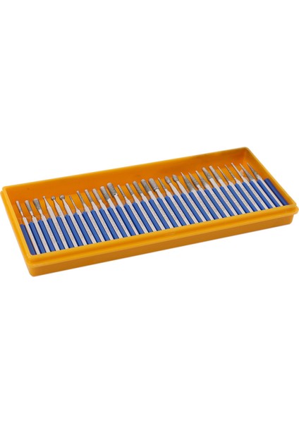 Многоцелевые Наборы,60 Adet Bur Elmas Taşlama Kafa Seti Kaplamalı Oyma Çapakları Döner Aracı Bit Grit 120 Shank 3mm 1/8 Inç Dremel Araçları (Yurt Dışından)