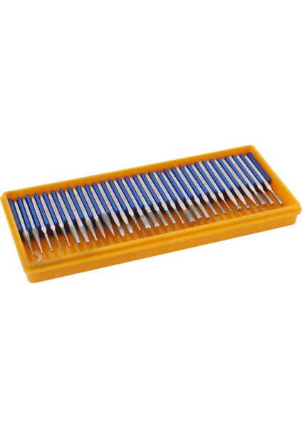 Многоцелевые Наборы,60 Adet Bur Elmas Taşlama Kafa Seti Kaplamalı Oyma Çapakları Döner Aracı Bit Grit 120 Shank 3mm 1/8 Inç Dremel Araçları (Yurt Dışından)