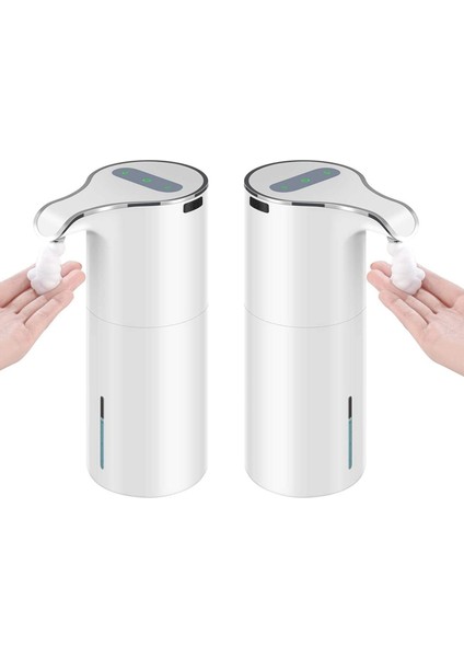 2x 15OZ / 450ML Otomatik Sabunluk Fotoselli Köpük Sabunluk - Su Geçirmez Köpük Sabun Pompası Dispenseri (Yurt Dışından)