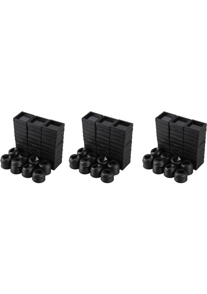 Para Teşhir Kutusu - 90'lı Set 3D Yüzer Çerçeve Teşhir Tutucusu Standlı Siyah (Yurt Dışından)