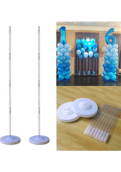 4 Takım Plastik Balon Kemer Sütun Taban Kitleri ile Düğün Doğum Günü Partisi Dekoru Standı (Yurt Dışından) modelleri