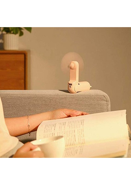 Taşınabilir El Mini Fan Güzel Küçük Ayı USB Katlanabilir Çok Amaçlı Açık Şarj Edilebilir Masaüstü Ev Beyaz (Yurt Dışından) fiyatları