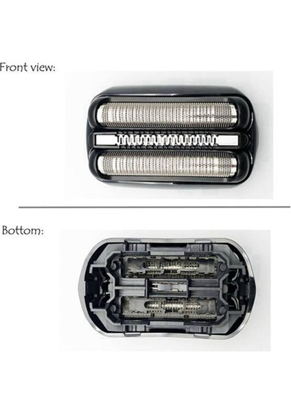 3x Ekonomik Yedek Tıraş Makinesi Folyosu ve Kesici Seti Braun Serisi 3 21S 32S 320S-4 330S-4 340S-4 350CC-4 Tıraş Makinesi Başlığı (Yurt Dışından) fırsatları