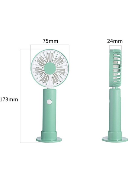 Soğutucu Mini El Fanı USB Şarj Kişisel Masa Fanları Şarj Edilebilir Taşınabilir Ofis Açık Seyahat Enerji Mavi (Yurt Dışından) fiyatları