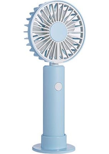 Soğutucu Mini El Fanı USB Şarj Kişisel Masa Fanları Şarj Edilebilir Taşınabilir Ofis Açık Seyahat Enerji Mavi (Yurt Dışından) indirimleri