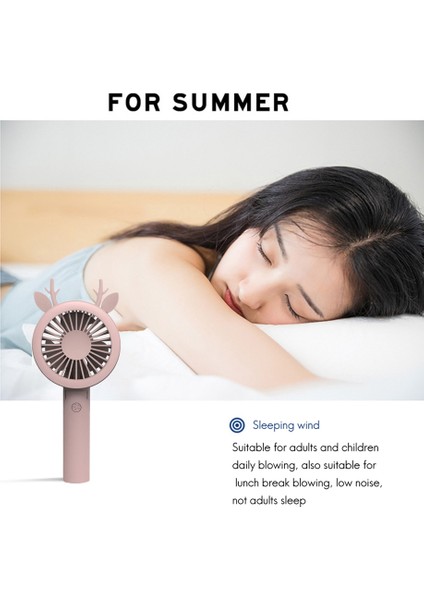 Şarj Edilebilir Fan Hava Soğutucu Kumandalı El Tipi USB Düz Renk Taşınabilir Masaüstü Ev Ofis Fanı, Mor (Yurt Dışından) fırsatları