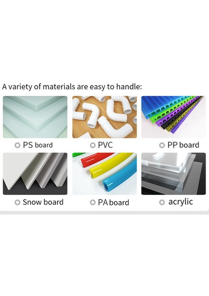 10 Adet Cnc Freze Uçları Seti, Ahşap, Pvc, Mdf, Parke Için Karbür Düz Burun Uç Değirmeni (Yurt Dışından)
