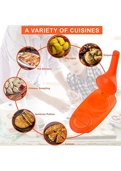 Торт В Форме,dumpling Press Maker Kalıpları, Pres Kalıpları Seti Manuel Tortilla Presi, Köfte Empanadas Yapmak Için 10 Saniye 4 (Yurt Dışından) indirimleri