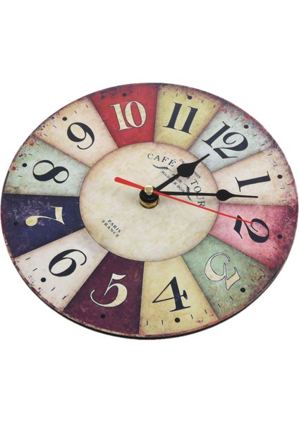Timelike 2x Ahşap Duvar Saati Modern Tasarım Vintage Rustik Shabby Chic Ev Ofis Cafe Dekorasyon Sanat Büyük Izle (Yurt Dışından) fiyatları