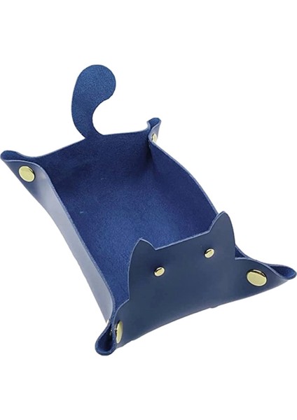 3 Adet Ped Sevimli Kediler Şekilli Deri Vale Tepsisi, Sehpa Için Takı Tepsisi, Dekoratif Masa Düzenleyici, Catchall Tepsi Mavi (Yurt Dışından) fiyatları