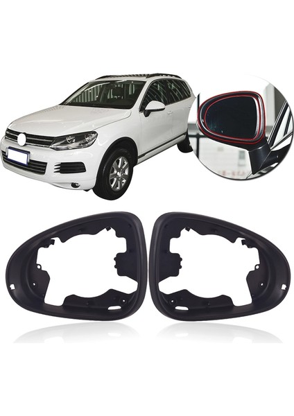 2011-2017 ile Uyumlu Dış Dikiz Aynası Çerçevesi Yan Dikiz Aynası Kapağı Kapağı Sağ (Yurt Dışından) fiyatları