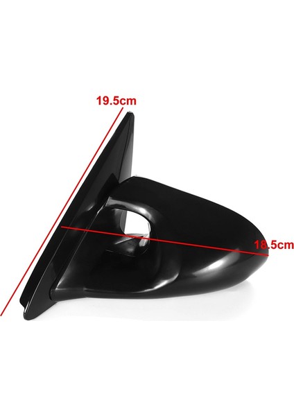 Manuel Ayarlanabilir Kaşık Tarzı 2x Araba Yan Kapı Aynası Dikiz Aynası Düzeneği Eg 2dr 1992-1995 B ile Uyumlu (Yurt Dışından) fırsatları