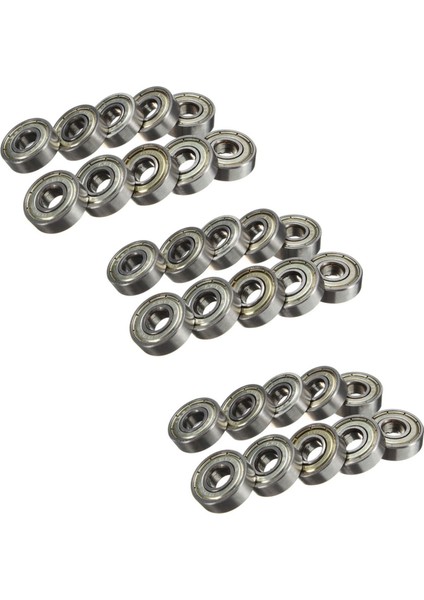 30 Adet 8 x 22 x 7mm Kaykay Scooter Rulmanlar Tekerlekler Abec-5 608ZZ (Yurt Dışından)