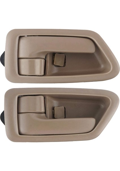 1 Çift Iç Iç Kapı Kolu Değiştirmeleri 1997-2001 Bej 69205-AA010 69206-AA010 ile Uyumludur (Yurt Dışından) fırsatları