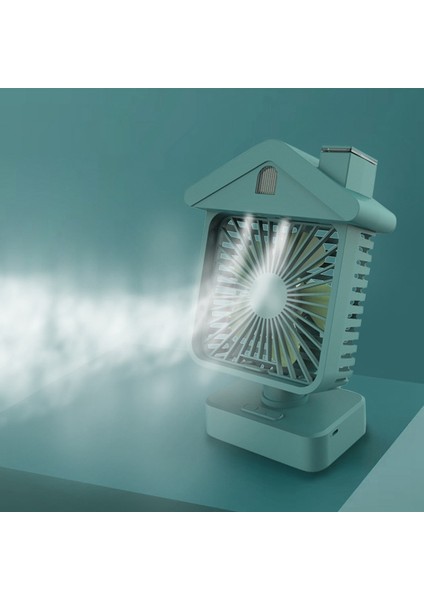 Şarj Su Soğutmalı Klima Fanı USB Ev Masaüstü Soğutma Çift Nemlendirme Ofis Yeşil (Yurt Dışından) indirimleri