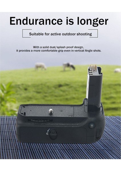 MB-D80 Tutma Kolu Slr Fotoğraf Makinesi Tutma Kolu Pil Tutma Braketi Dikey Çekim Sarsıntı Önleyici Tutma Kolu, D80 D90 Fotoğraf Makinesi ile Uyumlu (Yurt Dışından) modelleri