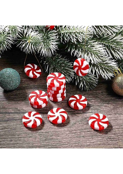 100 Adet Noel Şeker Kamışı Noel Ağacı Asılı Nane Süsler Tatil Dekorasyon Parti Iyilik Için 25MM (Yurt Dışından) indirimleri