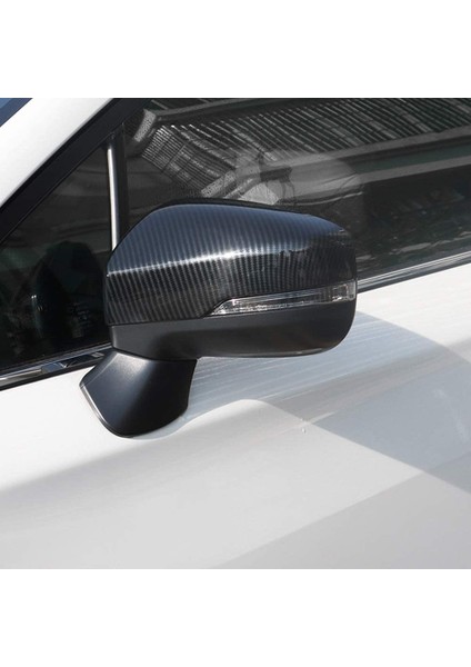 Xv Crosstrek 2017-2020 ile Uyumlu Karbon Fiber Renk Araba Yan Kapı Dikiz Aynası Kapatma Başlığı Trim ile Uyumlu Withester 2019 2020 (Yurt Dışından) modelleri