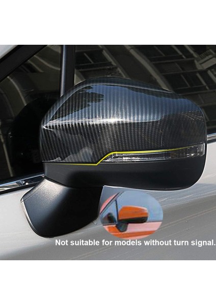 Xv Crosstrek 2017-2020 ile Uyumlu Karbon Fiber Renk Araba Yan Kapı Dikiz Aynası Kapatma Başlığı Trim ile Uyumlu Withester 2019 2020 (Yurt Dışından) fırsatları