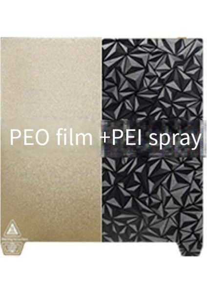 Sıcak Yatak Baskı Paneli 310X315MM Pei Püskürtme + Peo Film Yapı Plakası K1 Max Yazıcı ile Uyumlu (Yurt Dışından)