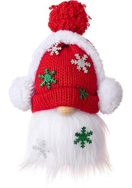Декоративные Подарки,gnome Süslemeleri, El Yapımı Isveç Tomte Heykelcik Gnomes Çiftlik Evi Iskandinav Gnomes Peluş Süsler Kırmızı (Yurt Dışından)