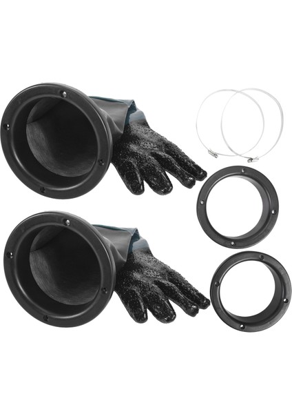 Kumlama Eldiveni Sandblaster Parçaları 60CM, Kumlama Kabini Için O Halkalı (Yurt Dışından)