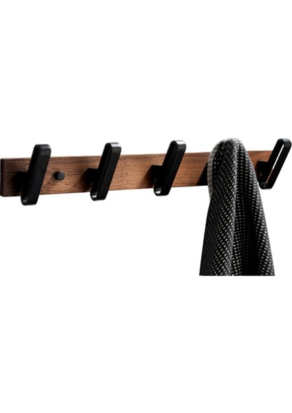 Portmanto Duvara Montaj, 5 Kanca, Mont Asmak Için Ceviz Ceket Kancaları, Sırt Çantaları, Şapkalar, Vb. Giriş Yolu, Banyo, Yatak Odası Için Kancalar (Yurt Dışından)