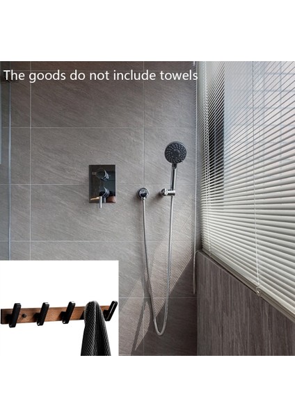 Portmanto Duvara Montaj, 5 Kanca, Mont Asmak Için Ceviz Ceket Kancaları, Sırt Çantaları, Şapkalar, Vb. Giriş Yolu, Banyo, Yatak Odası Için Kancalar (Yurt Dışından) fiyatları