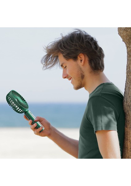 USB Şarj Edilebilir Kişisel Fanlı El Fanı, Seyahat, Işe Gidiş, Piknik Için 3 Hız Ayarlanabilir Taşınabilir (Yurt Dışından) fırsatları