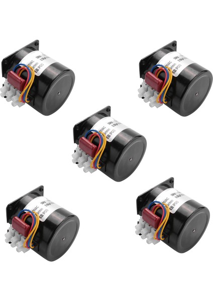 5x 220V Ac Senkron Dişli Motor 60KTYZ 60-Ktyz Kalıcı Mıknatıslı Senkron Dişli Motor 220V 2,5 Rpm (Yurt Dışından) fiyatları
