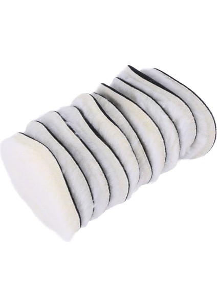 50 Adet 125 mm Araba Parlatma Pedi 5 Inç Inç Cila Ağda Pedleri Yün Parlatıcı Kaput Araba Boyası Bakım Yün Parlatma Pedi (Yurt Dışından)