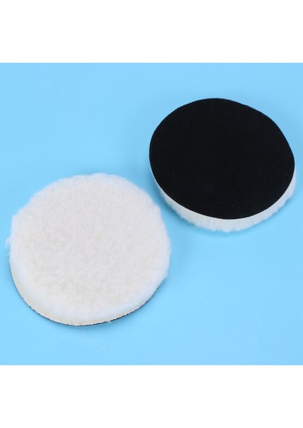 50 Adet 125 mm Araba Parlatma Pedi 5 Inç Inç Cila Ağda Pedleri Yün Parlatıcı Kaput Araba Boyası Bakım Yün Parlatma Pedi (Yurt Dışından)