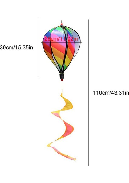 4pcs Balon Rüzgar Spinner Çizgili Rüzgar Tulumu Balon Yard Dekor Spiral Balon Fırıldak (Yurt Dışından) modelleri