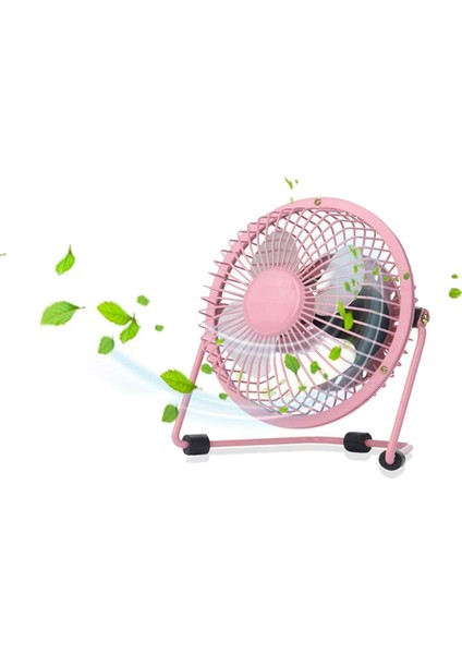 4 Inç USB Fan Masa Masa Taşınabilir Masaüstü Soğutma Kamp Ev Ofis Açık Seyahat Için, Pembe (Yurt Dışından) indirimleri