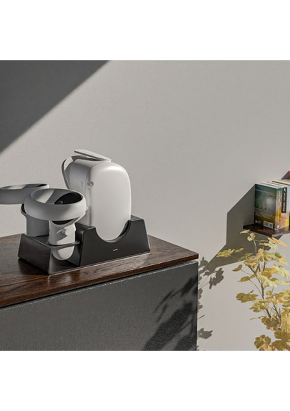 Şarj Istasyonu, Vr Şarj Cihazı Bağlantı Istasyonu (Gümüş-Gri) ile Uyumlu Ekran Standlı Yükseltilmiş Hızlı Şarj Istasyonu (Yurt Dışından) fırsatları