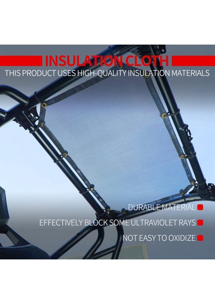 Rzr Pro Xp Ultimate 2021 2022 Utv Aksesuarları ile Uyumlu Çatı Üstü Netleştirme Güneşlik Kapağı Yalıtım Ağı (Yurt Dışından) modelleri