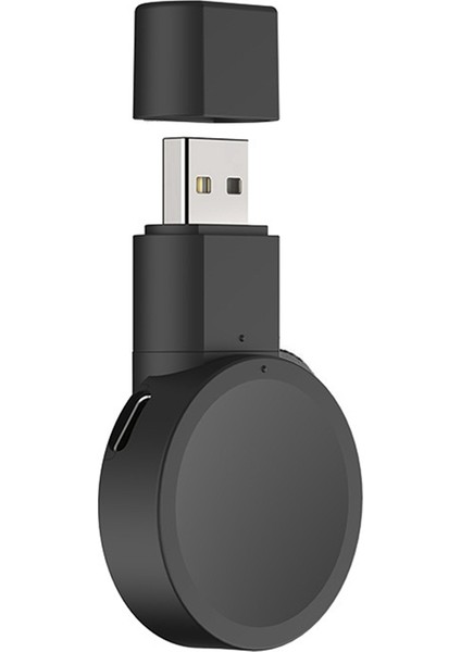 Galaxy Watch 5/4/3 Watch 3 Active 2 Taşınabilir USB Bağlantı Noktası Şarj Standı ile Uyumlu Kablosuz Cep Saati Şarj Cihazı Dock'u (Yurt Dışından)