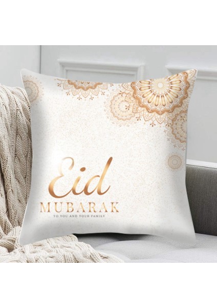 Eid Mubarak Süslemeleri Ev Minder Örtüsü Ramazan Dekor Yastık Kılıfı Eid Al Kurban Ramazan Islam Dekorasyon (Yurt Dışından) fiyatları